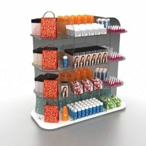 Retail Cosmetic Display 3d model