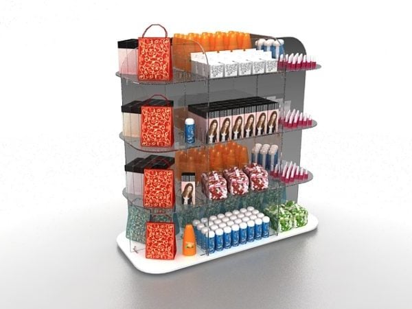 Retail Cosmetic Display