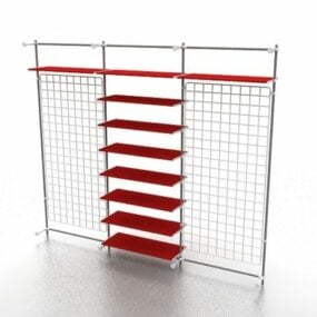 Retail Product Display Shelf 3d model