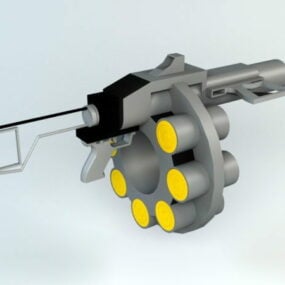 Revolver Grenade Launcher 3d model
