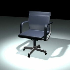 Revolving Steno Chair 3d model