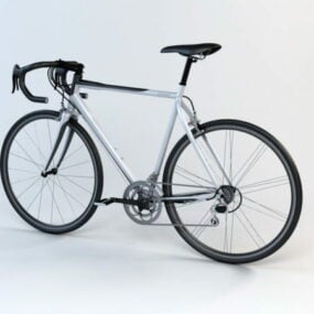 Lcd 3d 모델로 피트니스 운동 자전거