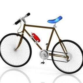 Modelo 3d de bicicleta de estrada