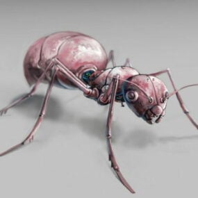 Ρομποτικό μυρμήγκι τρισδιάστατο μοντέλο