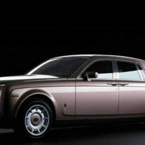 3д модель седана Rolls-Royce Ghost Luxury