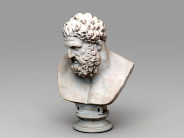 Roman Bust Hercules