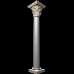 3D-Modell der römischen Säule