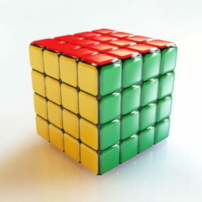 3д модель кубика Рубика