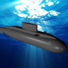 Russisches U-Boot der Kilo-Klasse