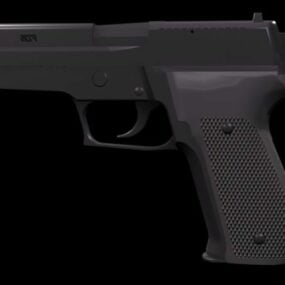 Pistola Sig Sauer P226 modello 3d