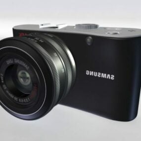 Samsung Nx100 デジタル カメラ 3D モデル