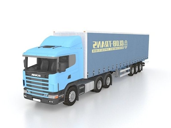 Scania Container Truck Fahrzeug