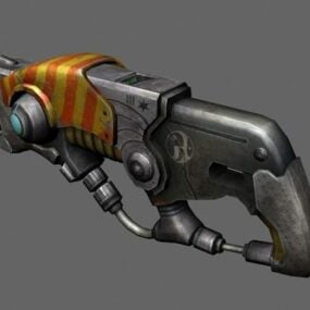 Sci-fi Cluster Cannon 3d-modell