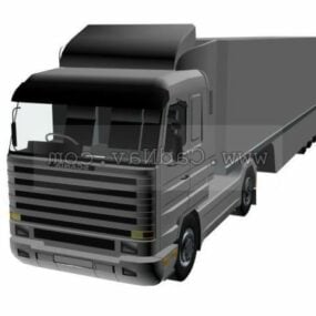 Scnia Container Truck דגם תלת מימד