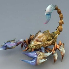 Monstre Scorpion modèle 3D