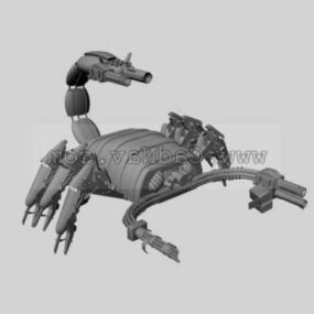 Yellow Scorpion Insect 3d model