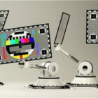 Ekran robot karakteri