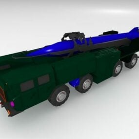 Sa10 Grumble Missile System 3d model