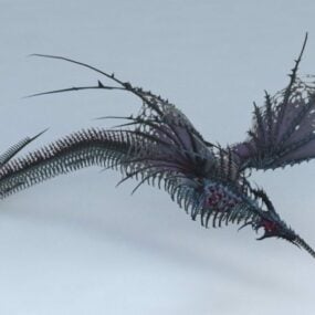 Sea Drake Monster 3D-Modell