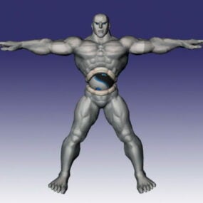 Street Fighter'da Seth 3d modeli
