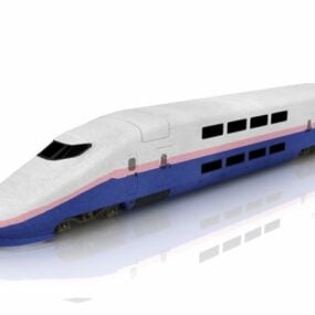 Shinkansenlocomotief 3D-model