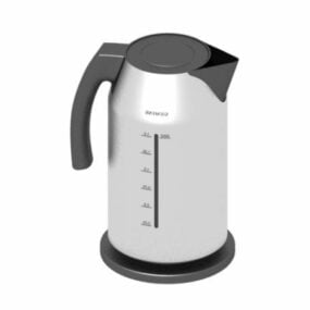 Siemens Automatic Stainless Steel Electric Kettle 3d model