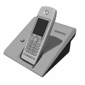تلفن بی سیم زیمنس مدل سه بعدی