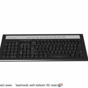 Silicone Keyboard 3d model