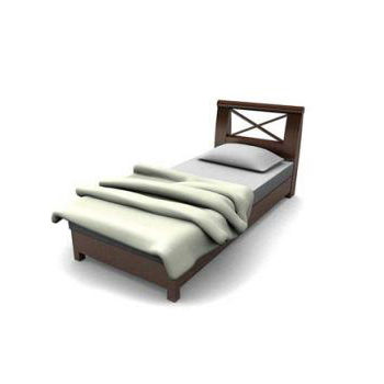 Single Size Sleigh Bed