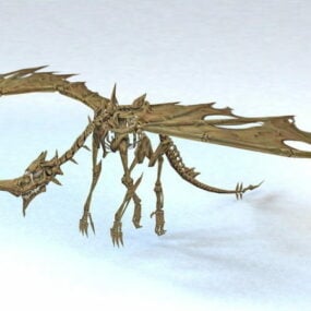 Skeletal Drake 3d model
