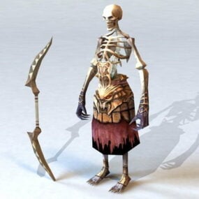 Esqueleto Arquero modelo 3d