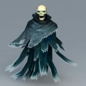 Skull Ghost 3d model