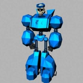 Τρισδιάστατο μοντέλο Skull Bot Character