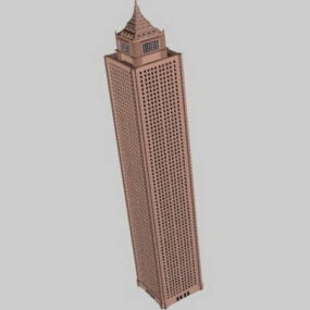 Model 3D wieżowca biurowego
