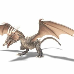 3D model slovanského draka