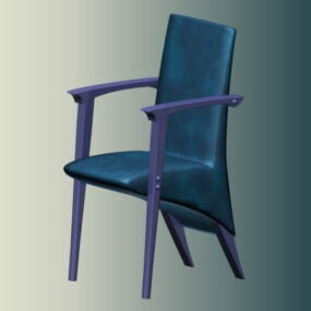 Small Accent Chair With Arms 3d model