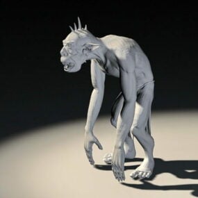 3D model Smeagol Gollum