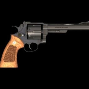 Smith & Wesson Model 29 Revolver 3d model
