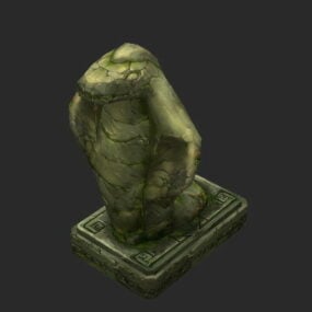 Statue de Serpent modèle 3D