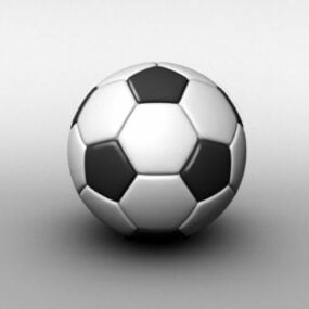 Fotball 3d-modell