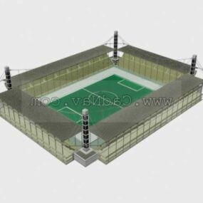 Soccer Stadium 3d model