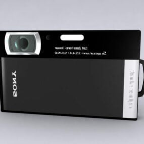 ソニー Dsc-t300 デジタルカメラ 3D モデル