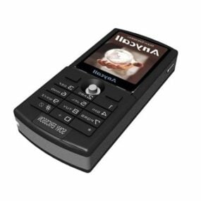 Modello 3d del telefono Sony Ericsson