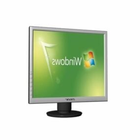 Sony Lcd Computer Monitor 3d model