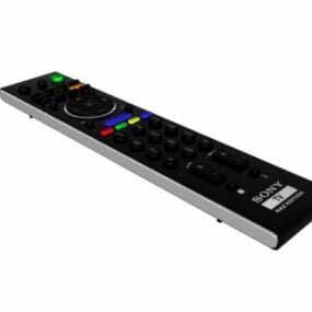 Sony Tv Remote Control 3d model