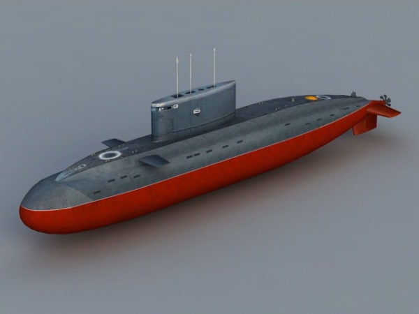 Soviet Kilo Class Submarine