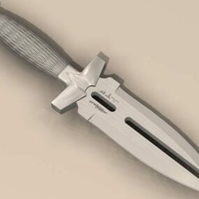 Split Blade Dagger 3d model