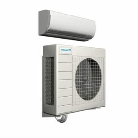 Split-system Air Conditioner 3d model
