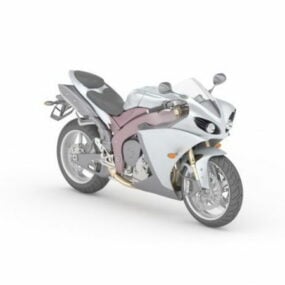 Spor Motosiklet Konsepti 3D model
