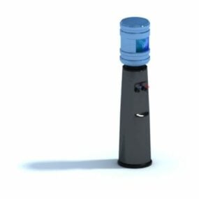 Roestvrijstalen waterdispenser 3D-model